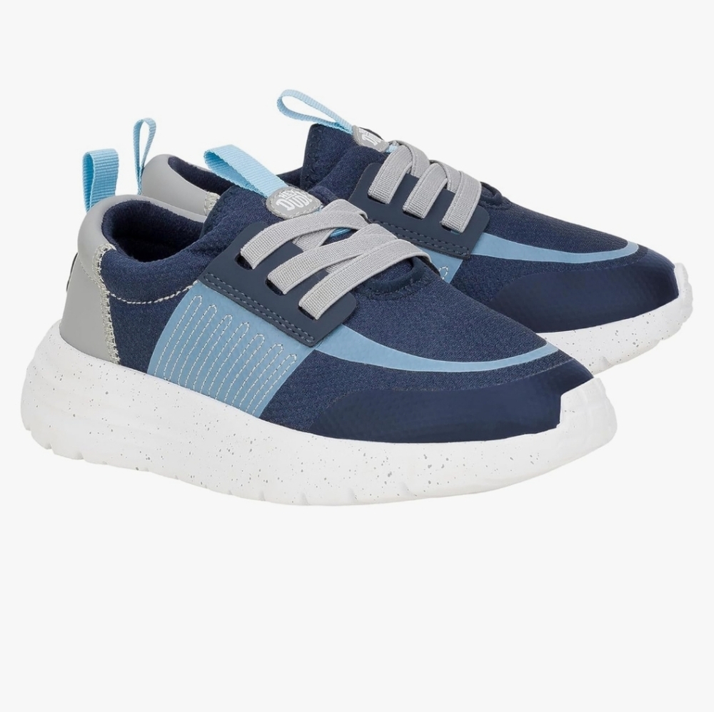 Kids Navy Blue Sneakers